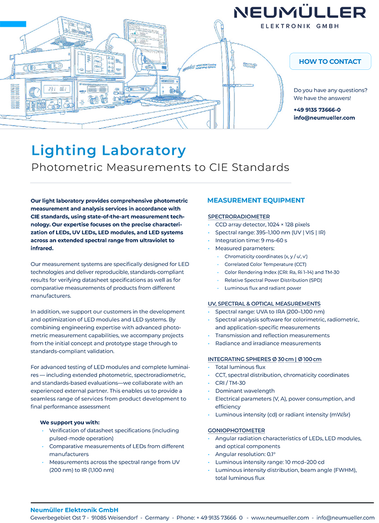 Photometric Laboratory