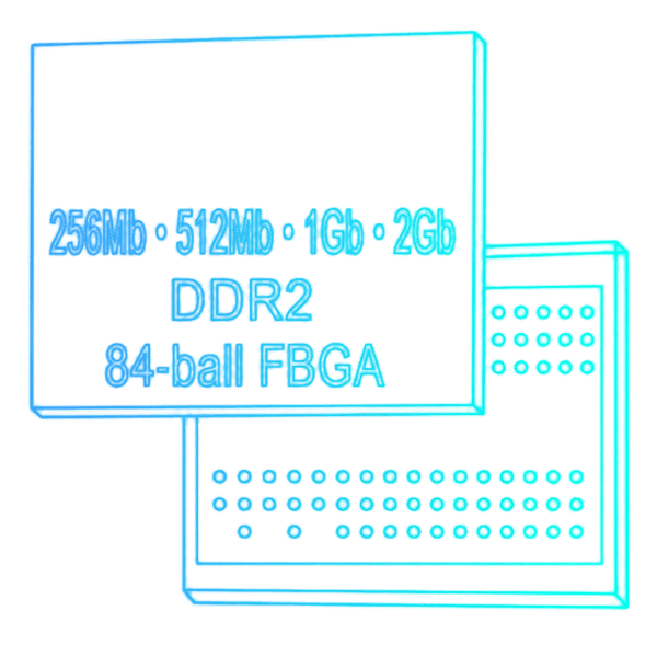 DDR2 SDRAM Speicher-ICs