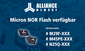 Micron NOR Flash Speicherchips von Alliance Memory verfügbar