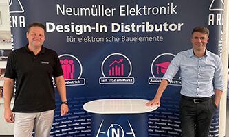 Prominenter Besuch in der Neumüller Zentrale
