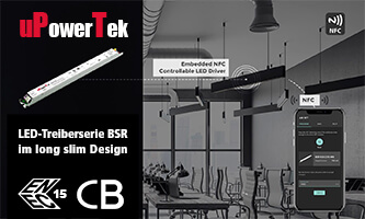 LED Treiber-Serie BSR im long slim Design - ENEC zertifiziert