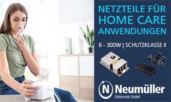 Netzteile für Home Care Anwendungen