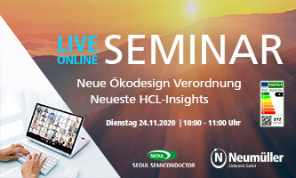 Live-Online-Seminar: Neue Ökodesign-Verordnung und neueste HCL-Insights