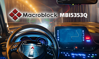 Macroblock launcht LED-Treiber-IC für Automotive
