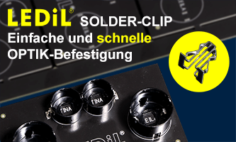 LEDil Solder-Clips für einfache und schnelle Optik-Befestigung