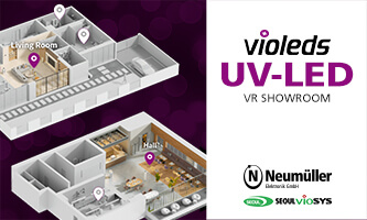 Showroom für UV-LED Anwendungen von Seoul Viosys