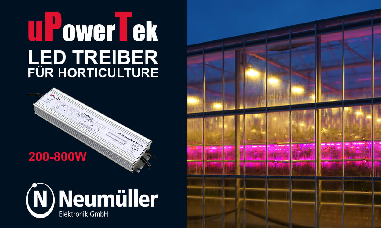 UpowerTek LED-Treiber für Horticulture Anwendungen