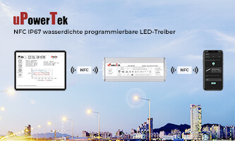 LED-Treiber kontaktlos programmieren - uPowerTek und NFC machen es möglich