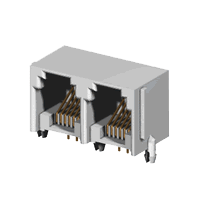 CJ50 Serie Board Mount Stacked TGJ