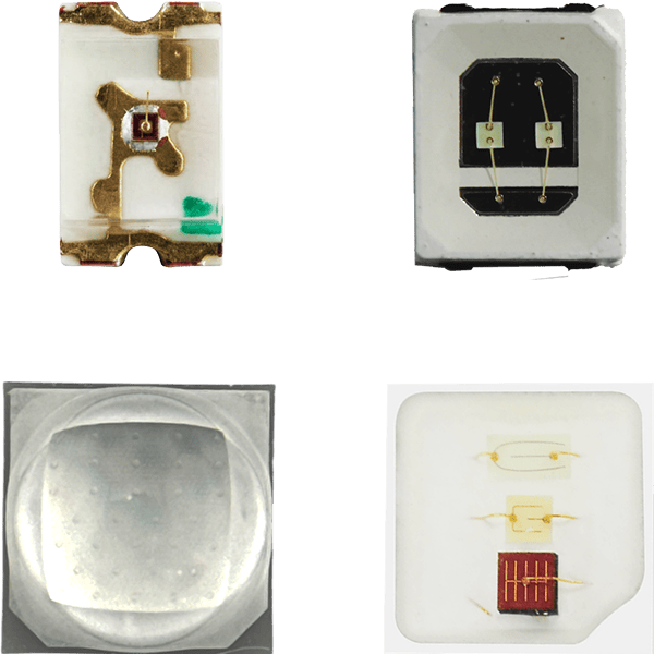 Farbige LEDs (Detail)