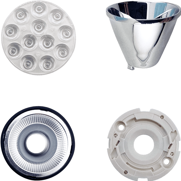 LED-Optiken (Detail)