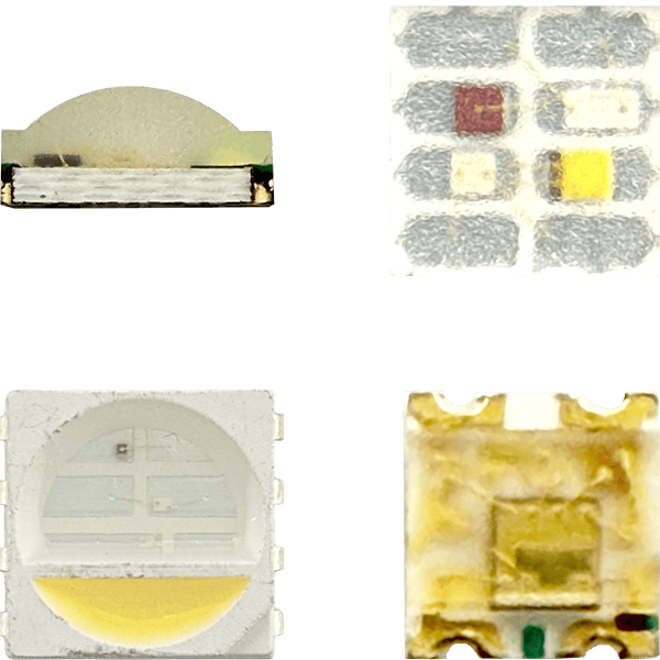 Mehrfarbige LEDs (Detail)