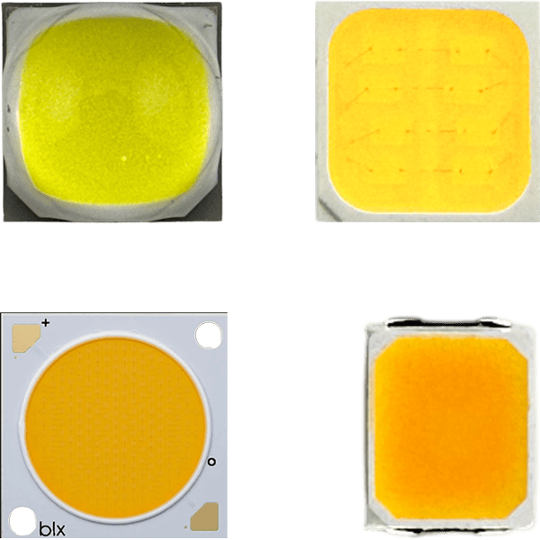 Weiße LEDs (Detail)